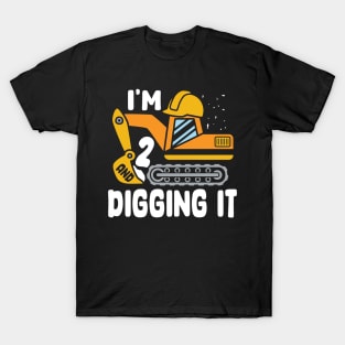 I'm Two and Digging It T-Shirt